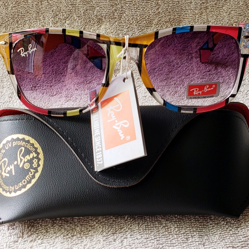 Ray-Ban Sunglasses 55 21-145 Multicolor Frames